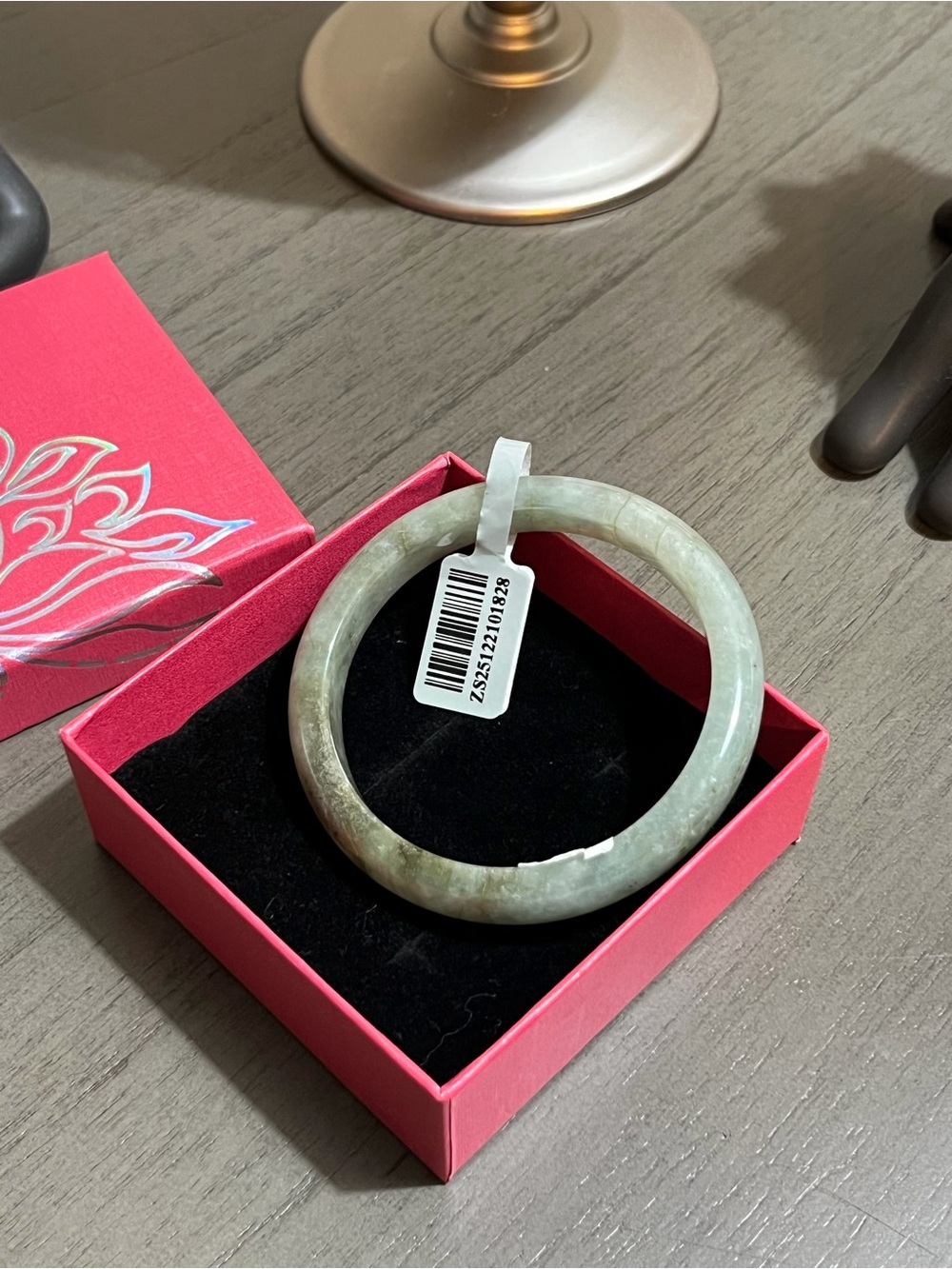 Type A Burmese Jadeite Bangle - Size 7.25✨
